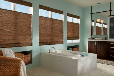 Woven wood shades